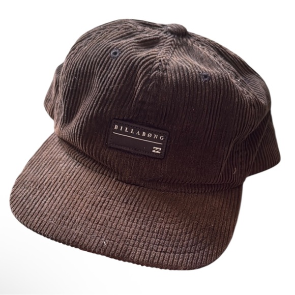 Billabong Other - Billabong Brown Corduroy hat